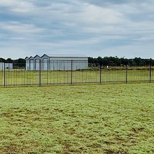 600-Ft-of-Ameristar-3-rail-Iron-completed-at-Lake-Texoma 0