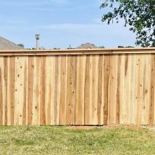 Neighboring-Midwest-City-homes-add-beautiful-Cedar-cap-trim-fences-to-their-yards 0